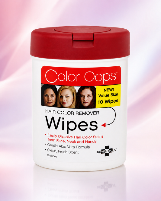 Color Oops Hair Color Remover Wipes Toallitas Eliminadoras de Color Capilar 10 Wipes