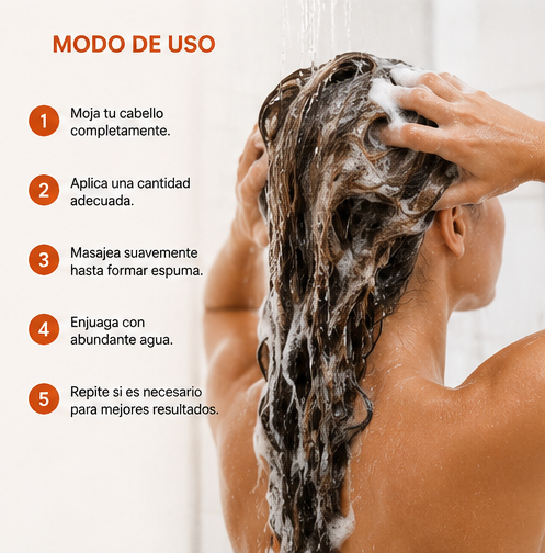 Simone Professional Copper Shampoo 8 oz (118 mL) | Shampoo Intensificador para Tonos Cobre