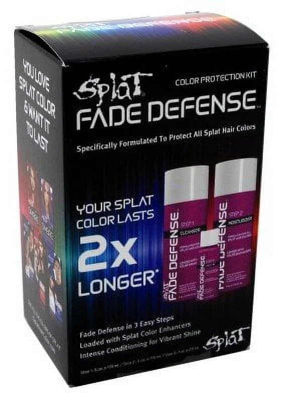 🖤 SPLAT FADE DEFENSE KIT 6oz · Color Intenso que Dura x2 💗