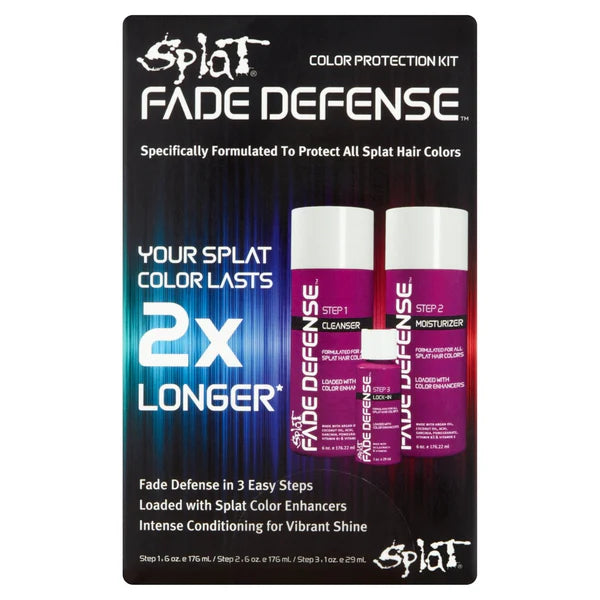 🖤 SPLAT FADE DEFENSE KIT 6oz · Color Intenso que Dura x2 💗