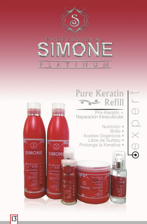 ❤️ SIMONE PROFESSIONAL KERATINA – MASCARILLA 1.5oz