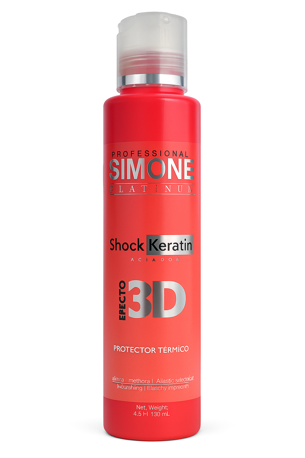 💎 SIMONE PROFESSIONAL KERATINA LACEADOR TÉRMICO 3D 4.5oz