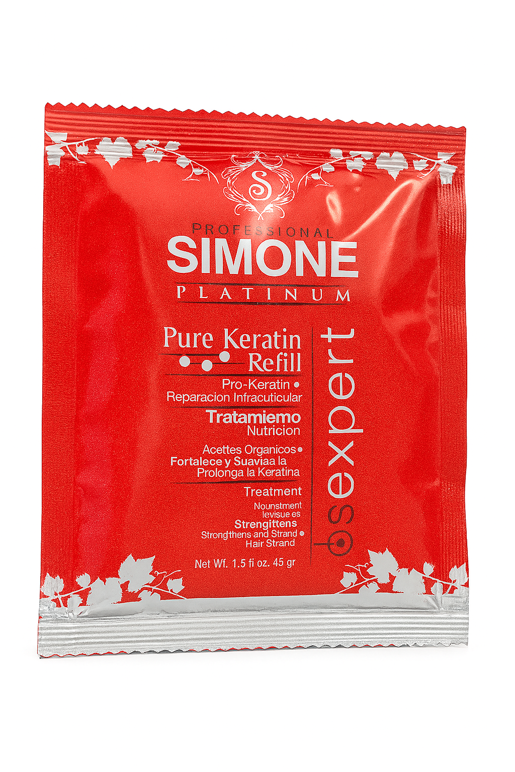 ❤️ SIMONE PROFESSIONAL KERATINA – MASCARILLA 1.5oz