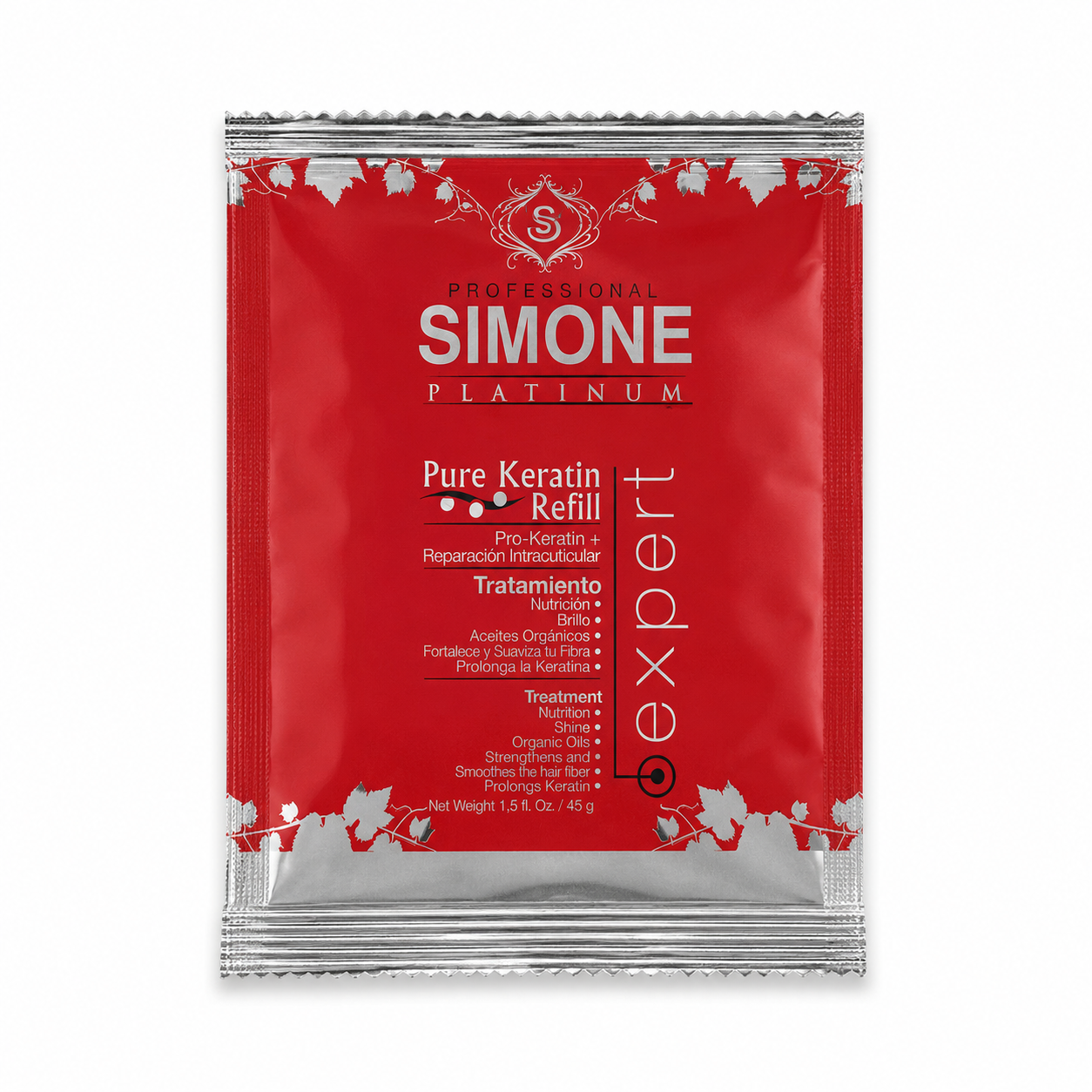 Mascarilla de Keratina Simone Professional Platinum SKM1 1.5 oz