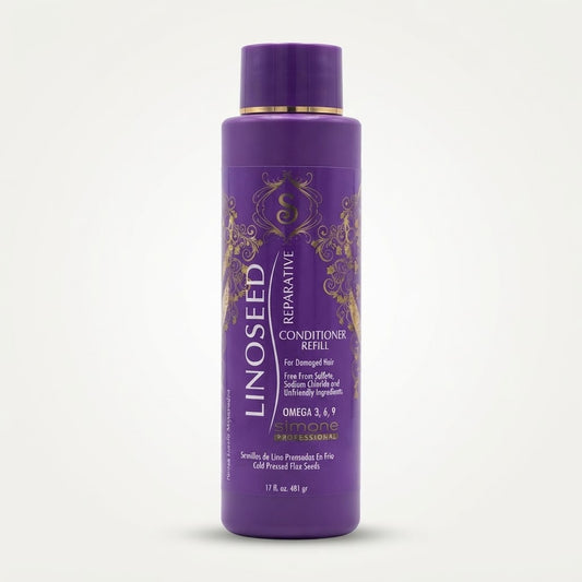 Simone Professional Linoseed Reparative Acondicionador Reparador 17 oz SLA16