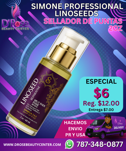 💜 SIMONE PROFESSIONAL LINOSEEDS – SELLADOR DE PUNTAS 2oz