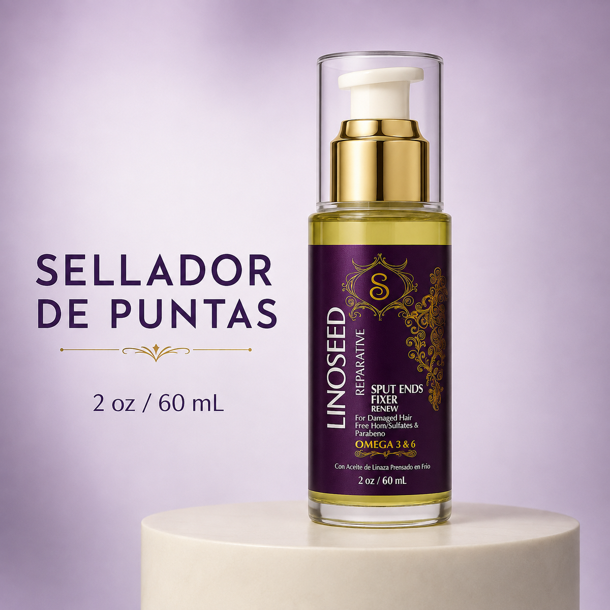 Simone Professional Linoseed Sellador de Puntas 2 oz | SLGB2