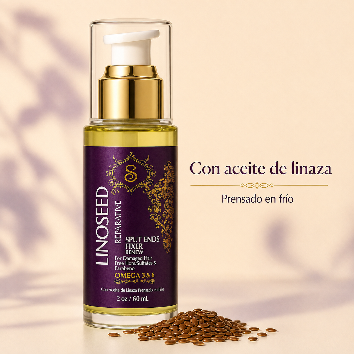 Simone Professional Linoseed Sellador de Puntas 2 oz | SLGB2