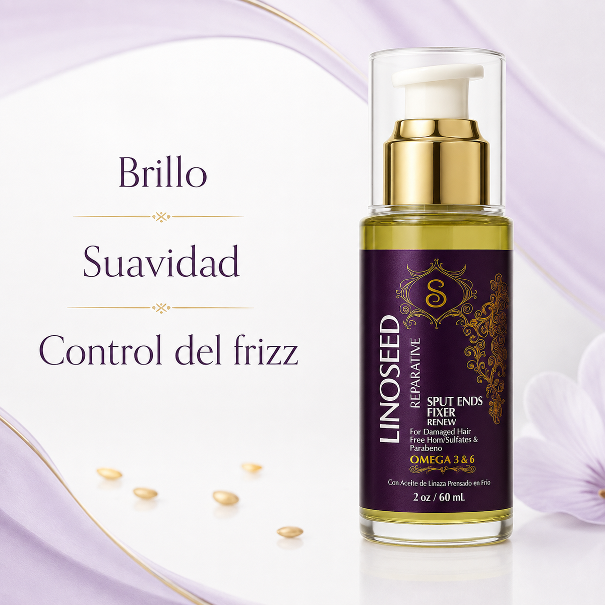 Simone Professional Linoseed Sellador de Puntas 2 oz | SLGB2