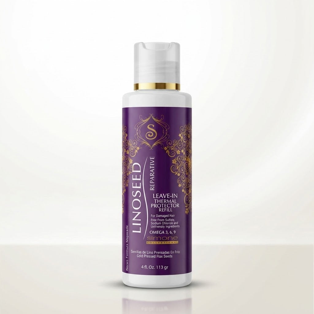 Simone Professional Linoseed Leave-In Protector Térmico 4 oz