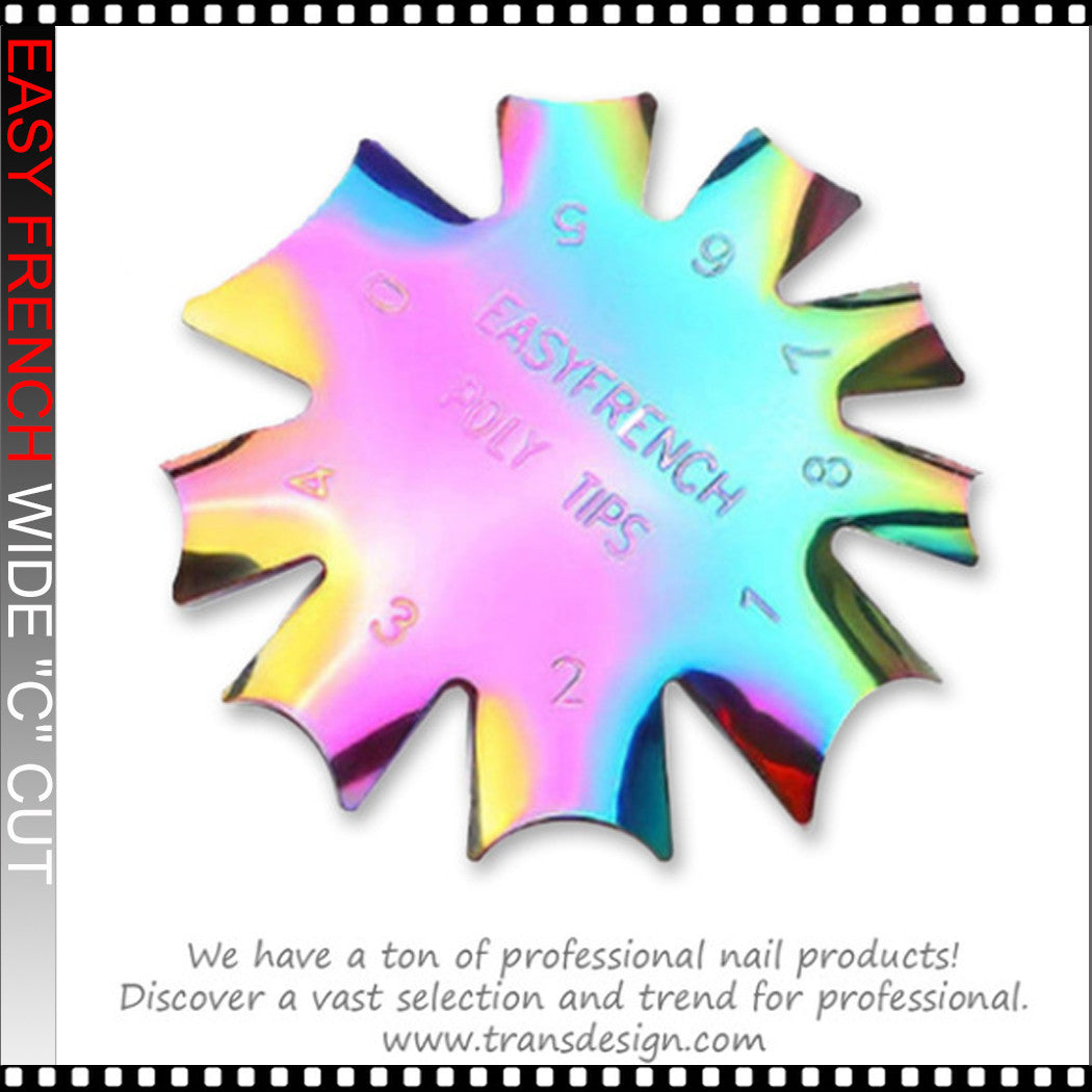 Spiral Molde Easy French Poly Tips SMF1