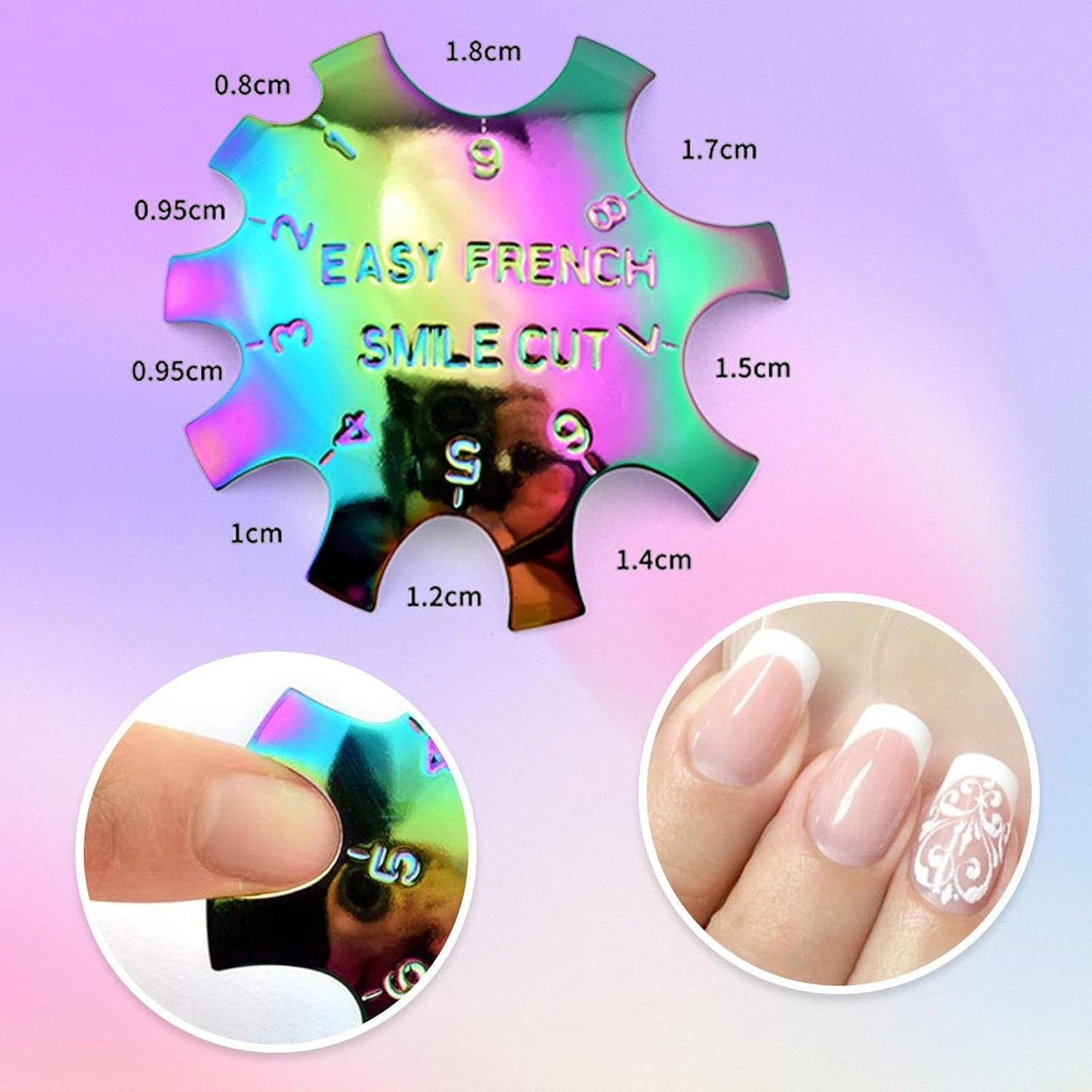 Spiral Molde Easy French Smile Cut SMF2
