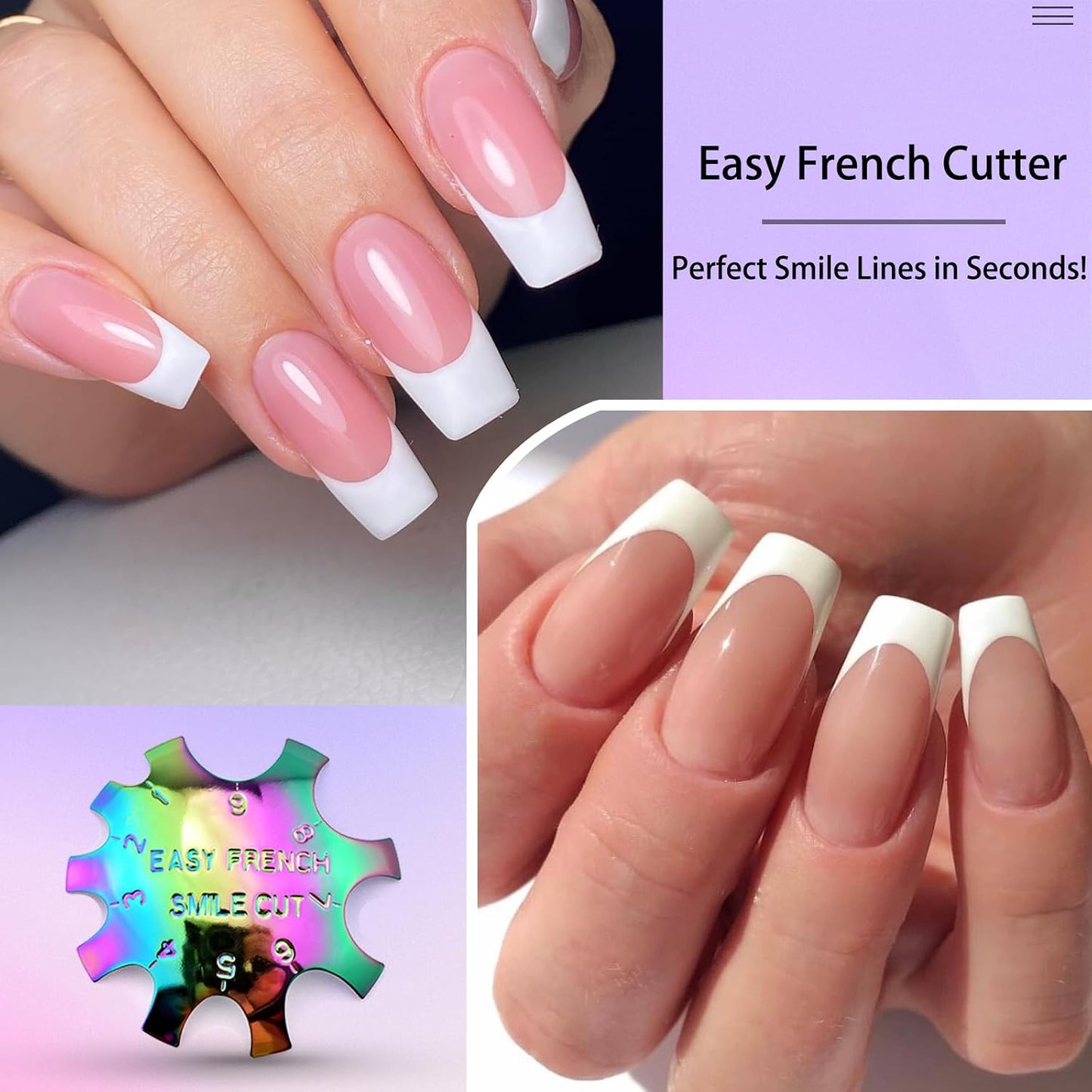 Spiral Molde Easy French Smile Cut SMF2