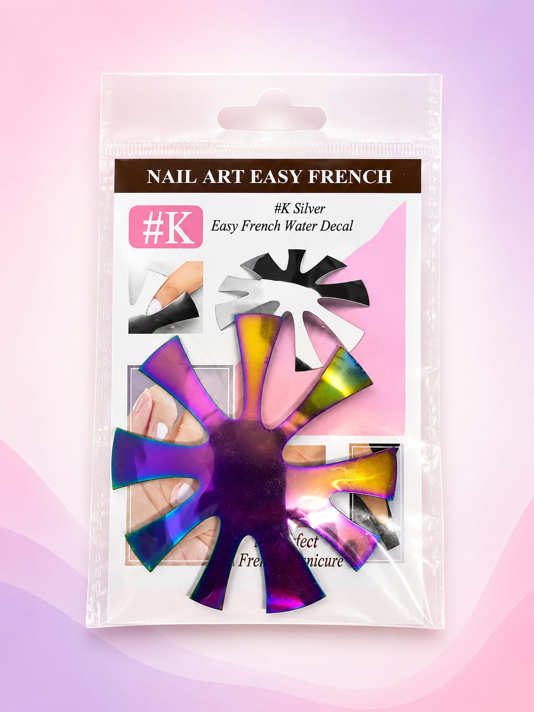 Spiral Molde Easy French Water Drop Cutter #K SMF4