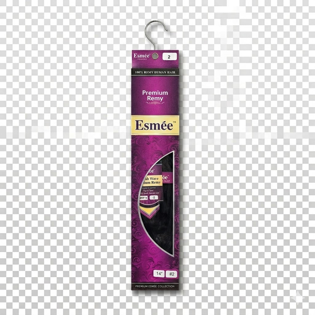 ✨ Extensiones Esmée Spanish Wave 14” Color #2 – 100% Remy Human Hair ✨