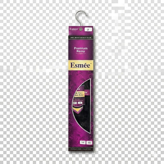 ✨ Extensiones Esmée Spanish Wave 14” Color #2 – 100% Remy Human Hair ✨