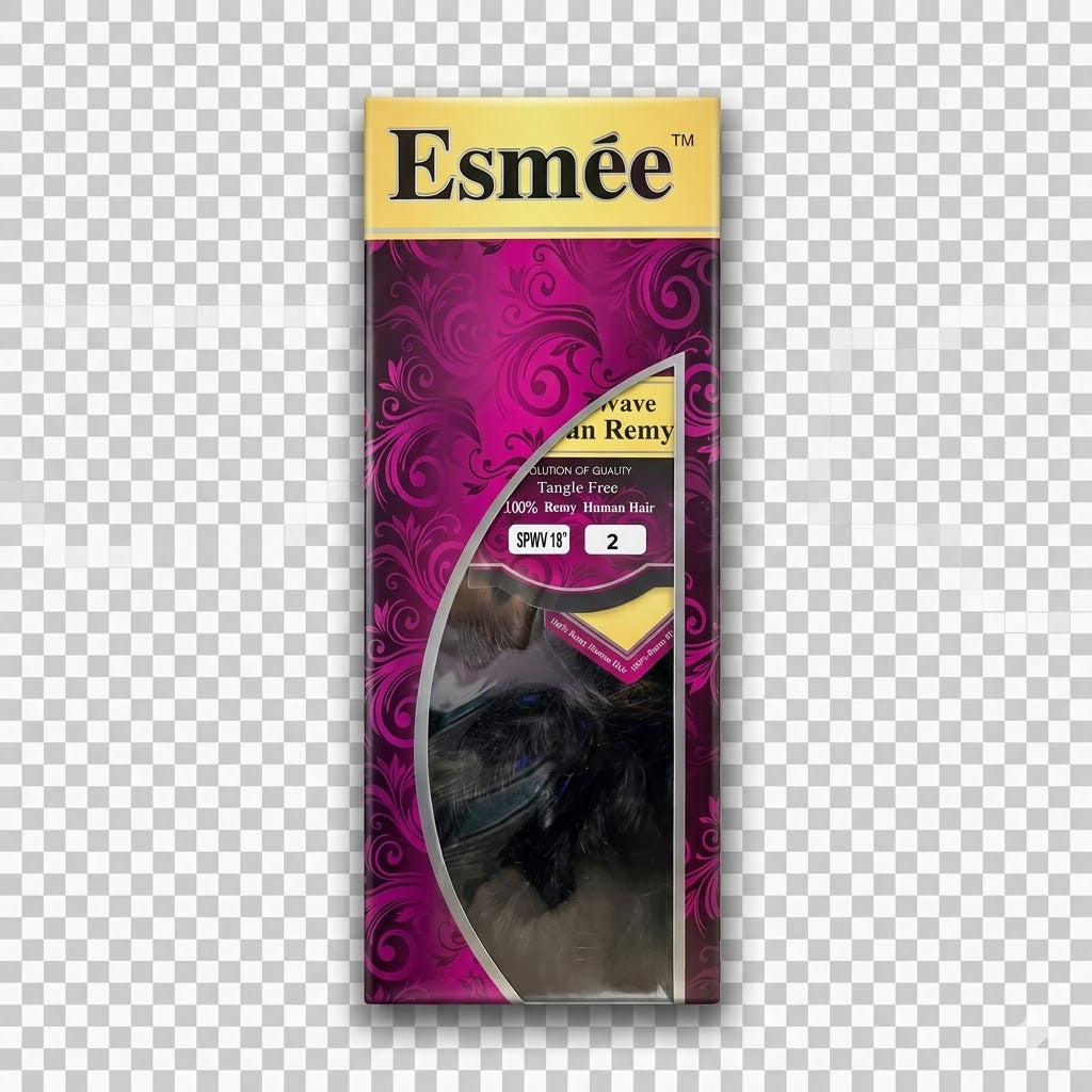 ✨ Extensiones Esmée Spanish Wave 18” Color #2 – 100% Remy Human Hair ✨