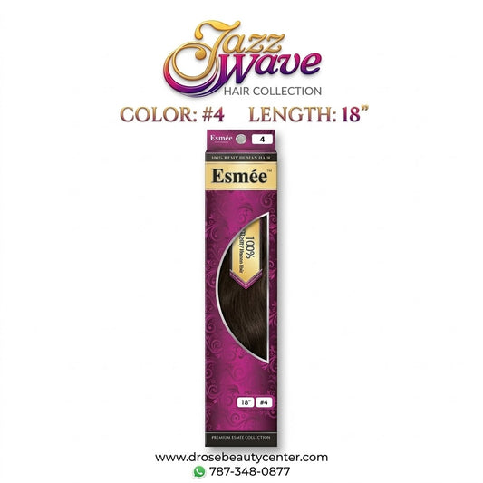 ✨ Extensiones Esmée Spanish Wave 18” Color #4 – 100% Remy Human Hair ✨