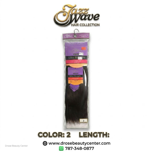 ✨ Extensiones Jazz Wave Silky Straight 12” Color #2 – 100% Cabello Humano Premium ✨