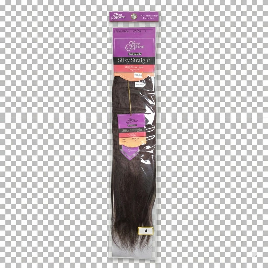 ✨ Extensiones Jazz Wave Silky Straight 18” Color #4 – 100% Cabello Humano Premium ✨