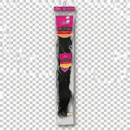 ✨ Extensiones Jazz Wave Silky Straight 22” Color #1 – 100% Cabello Humano Premium ✨