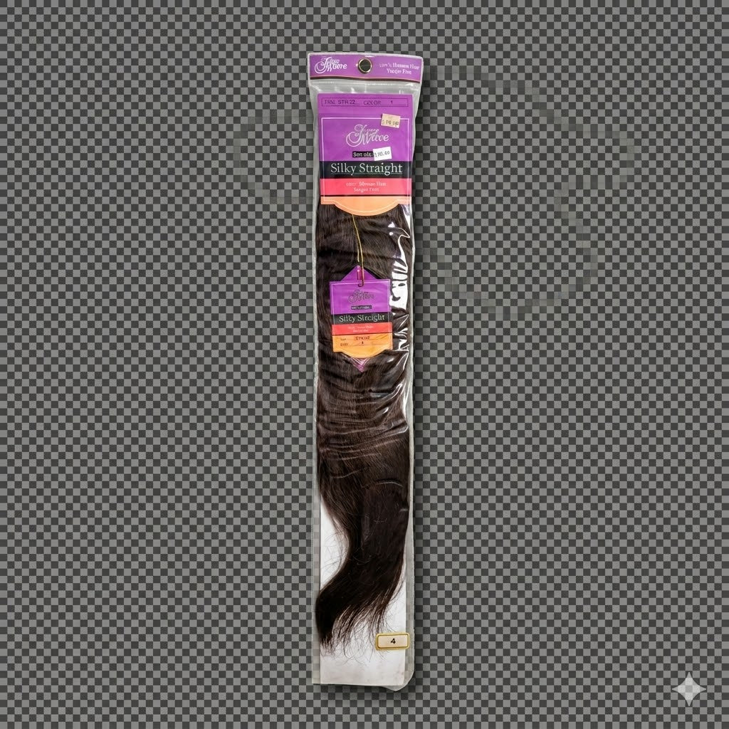 ✨ Extensiones Jazz Wave Silky Straight 22” Color #4 – 100% Cabello Humano Premium ✨