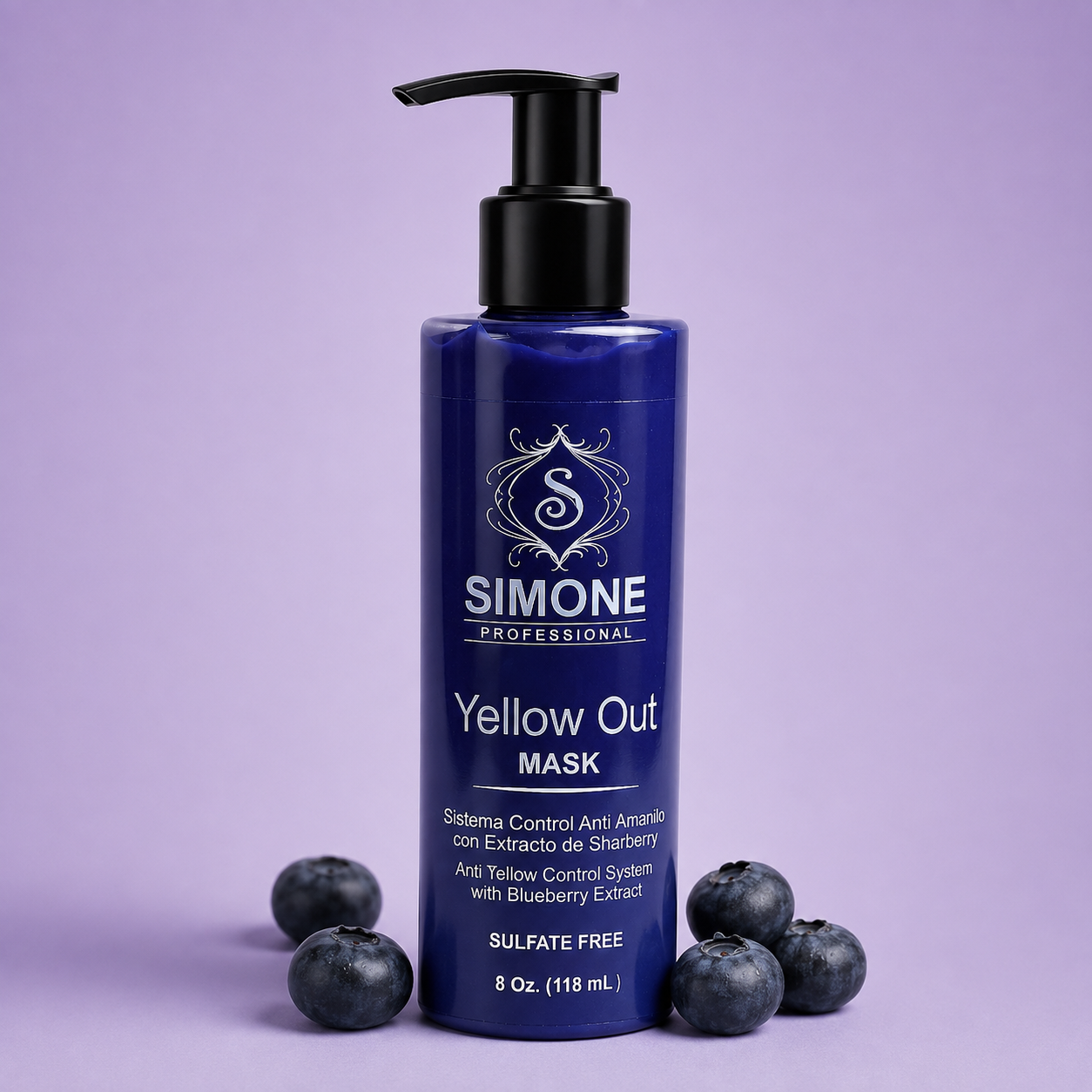 Simone Professional Yellow Out Mask SYOM8 8 Oz. (118 mL)