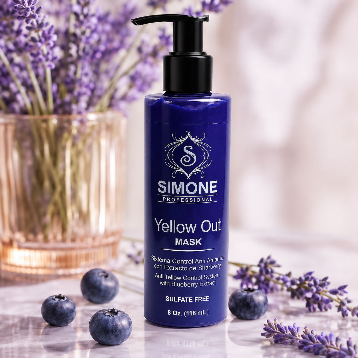 Simone Professional Yellow Out Mask SYOM8 8 Oz. (118 mL)