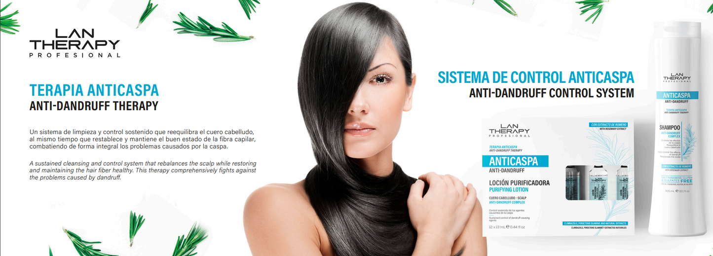 LAN THERAPY PROFESIONAL ANTICASPA SHAMPOO 10.1OZ 952010300