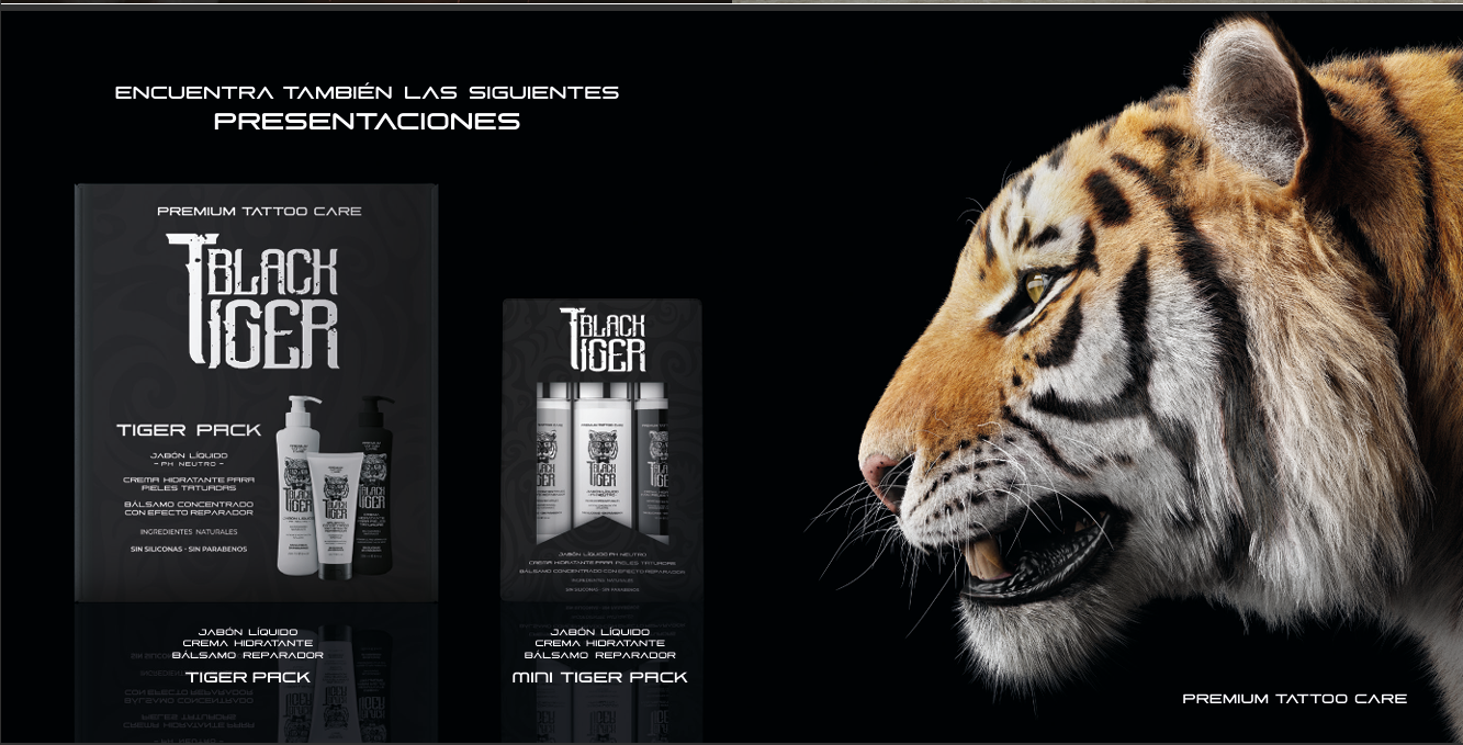 BLACK TIGER PREMIUM TATTO CARE TATTOO FOAM 90600180