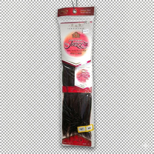 ✨ Extensiones The Jazz Remy Wave 12” Color #2 – 100% Human Hair Tangle Free ✨