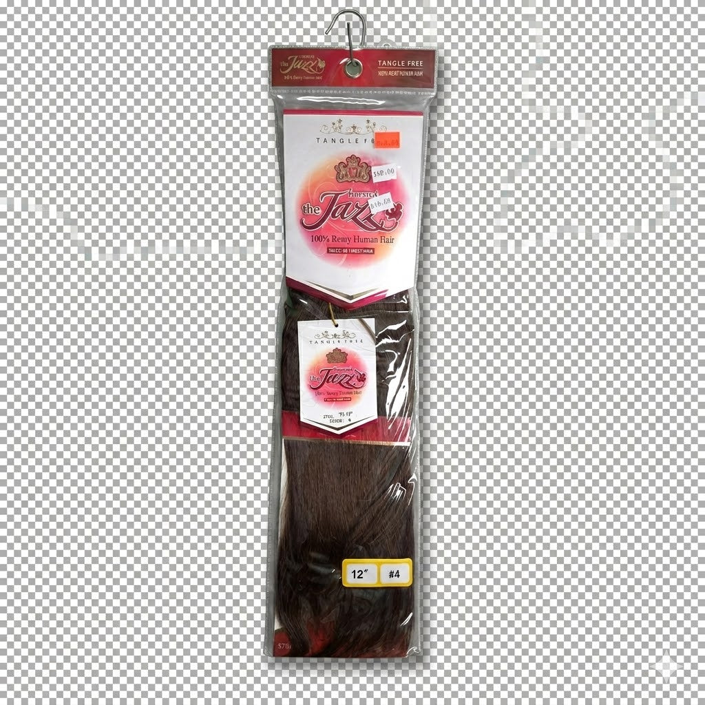 ✨ Extensiones The Jazz Remy Silky Straight 12” Color #4 – 100% Human Hair Premium ✨