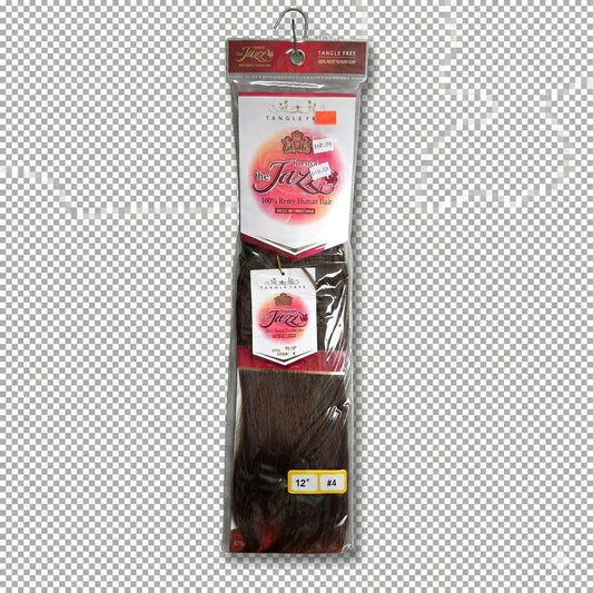 ✨ Extensiones The Jazz Remy Silky Straight 12” Color #4 – 100% Human Hair Premium ✨