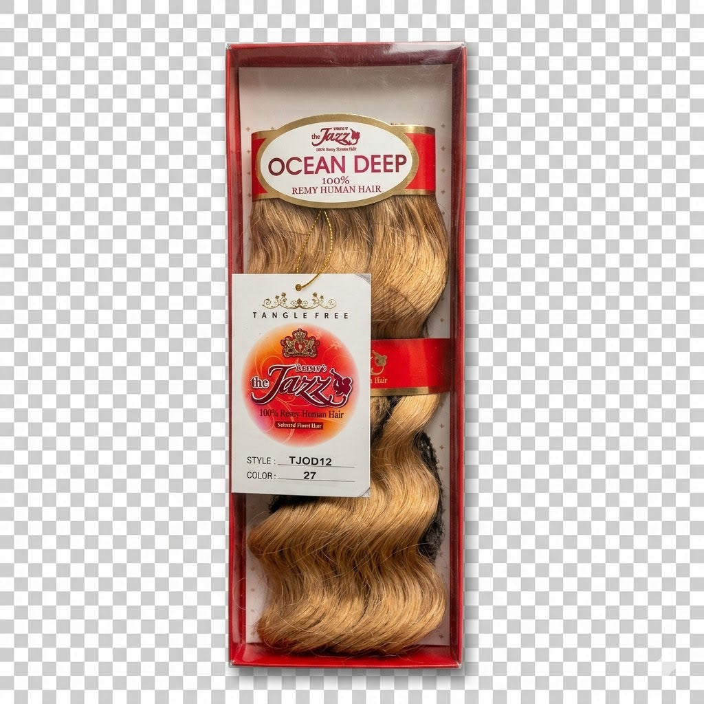 Jazz Wave Ocean Remy 12" Color 27 100% Remy Human Hair