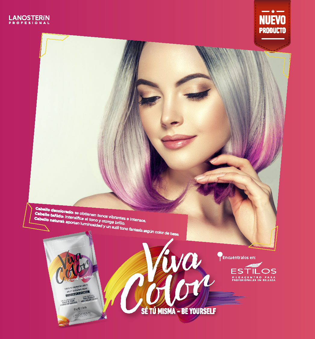 LANOSTERIN PROFESIONAL VIVA COLOR PLATA LVCSILVER 1.76OZ
