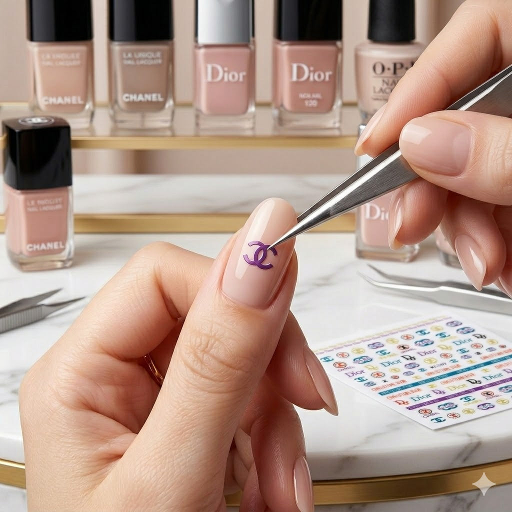 Pop Finger 3D Design Nail Stickers WG399