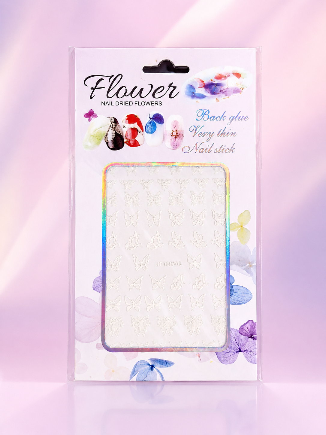 Flower Nail Art Decals XF3360YG