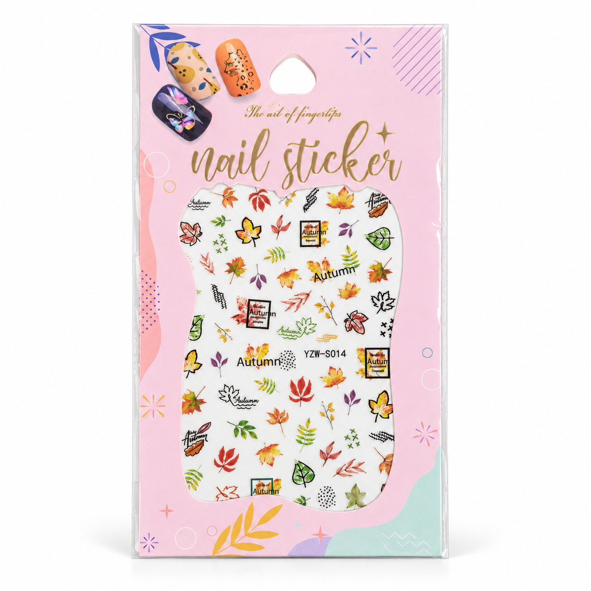 Nail Art Stickers Autumn para Uñas – YZW-S014