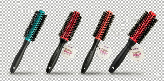 Diane Thermal Porcupine Round Brush Kit 4 PZ D9263–D9266 Strong & Straight para Cabello Grueso y Blowouts Profesionales