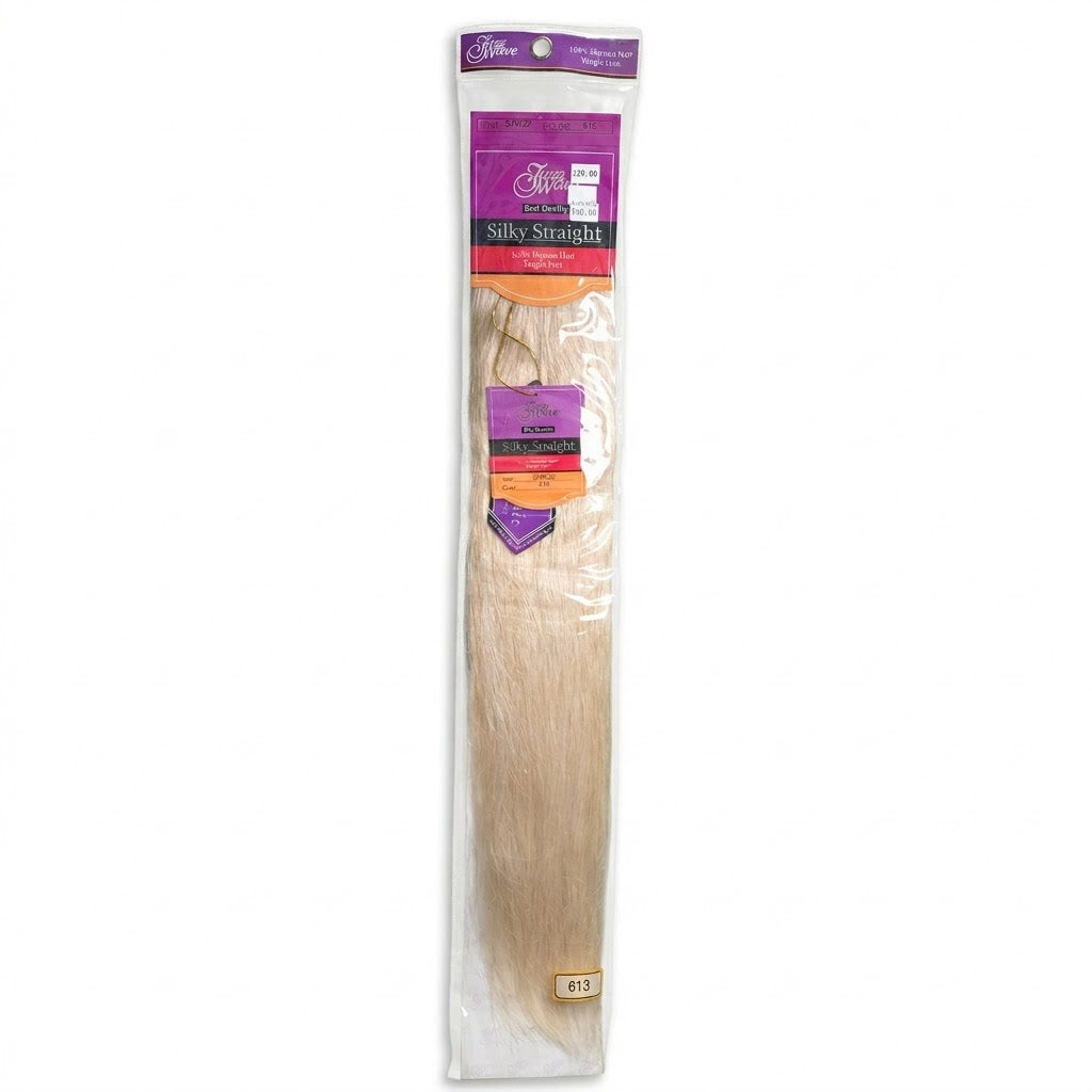✨ Extensiones Jazz Wave Silky Straight 22” Color #613 – 100% Cabello Humano Premium ✨