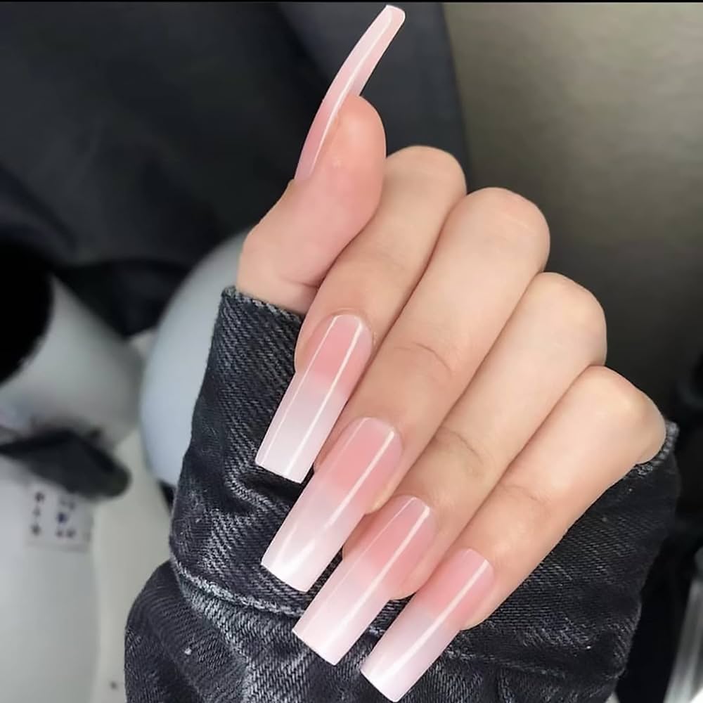 Beauty Style Uñas Curvatura C Cuadrada Transparente x 100 1030053