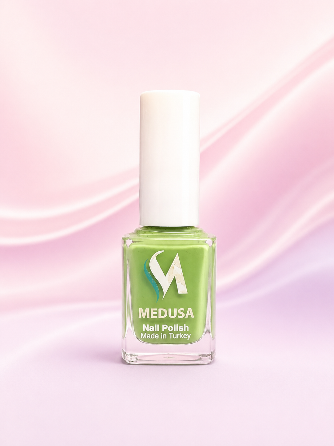 Medusa Nail Polish #157 – Esmalte Verde Claro para Uñas