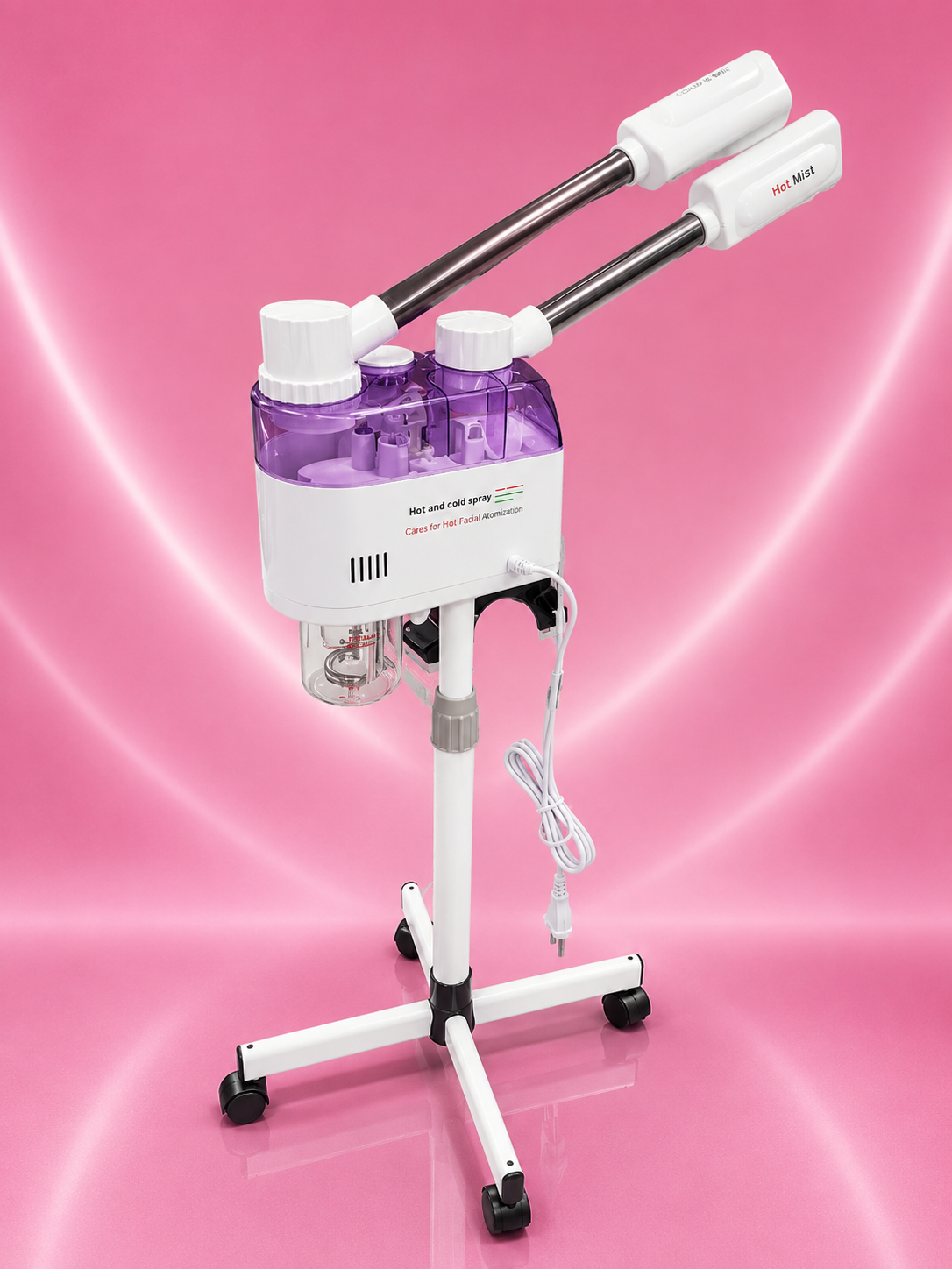 Beauty Style Vaporizador Facial Doble Frío y Caliente con Ozono – Modelo 2570927