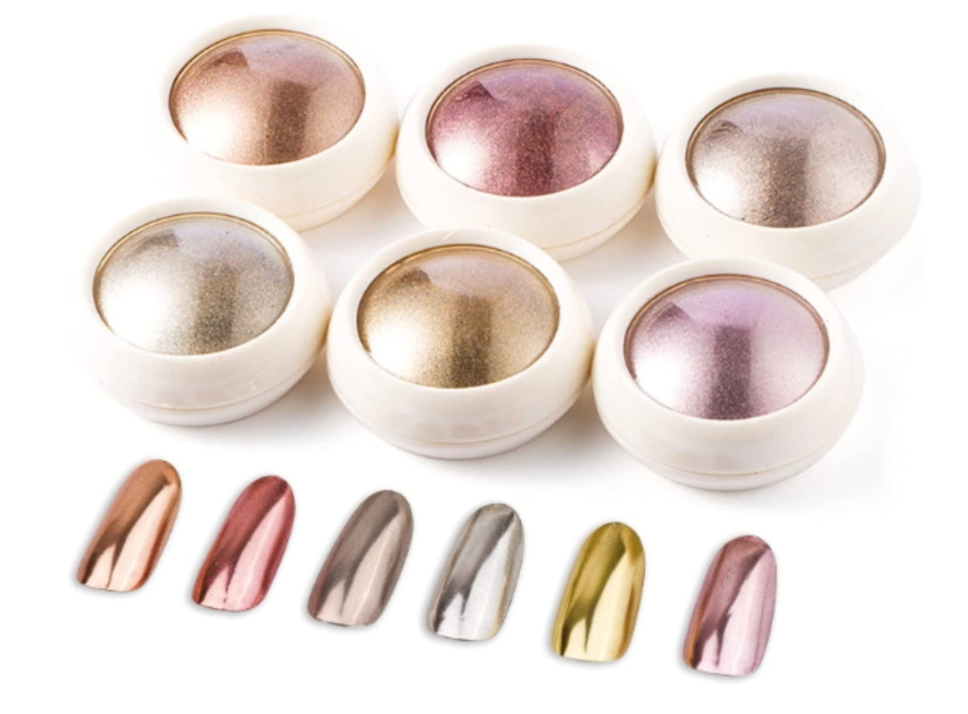 Beauty Style Polvo Decoración de Uñas #6 Verde 2465080