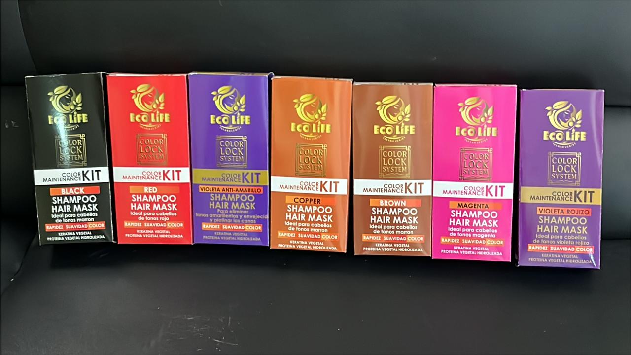 ECOLIFE TECHNOLOGIES – COLOR LOCK SYSTEM KIT RED 2PZ (8oz)