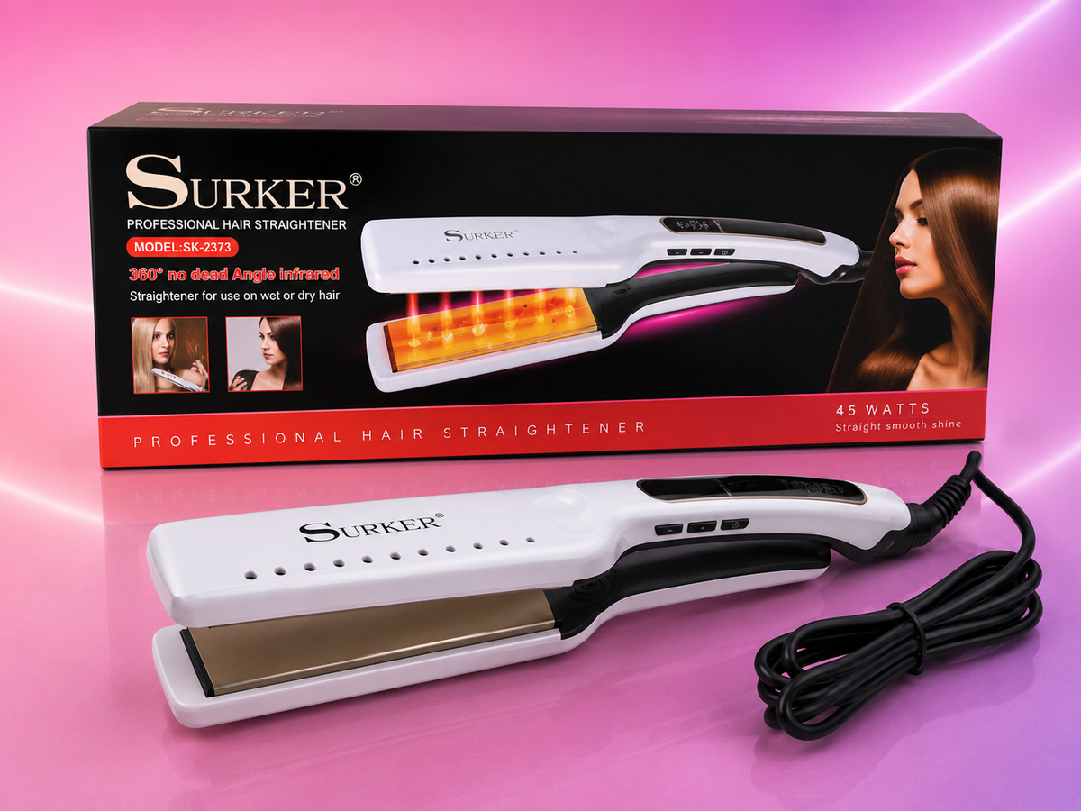 Plancha Profesional Surker SK-2373 de 2" y 450 °F – Código 0904130