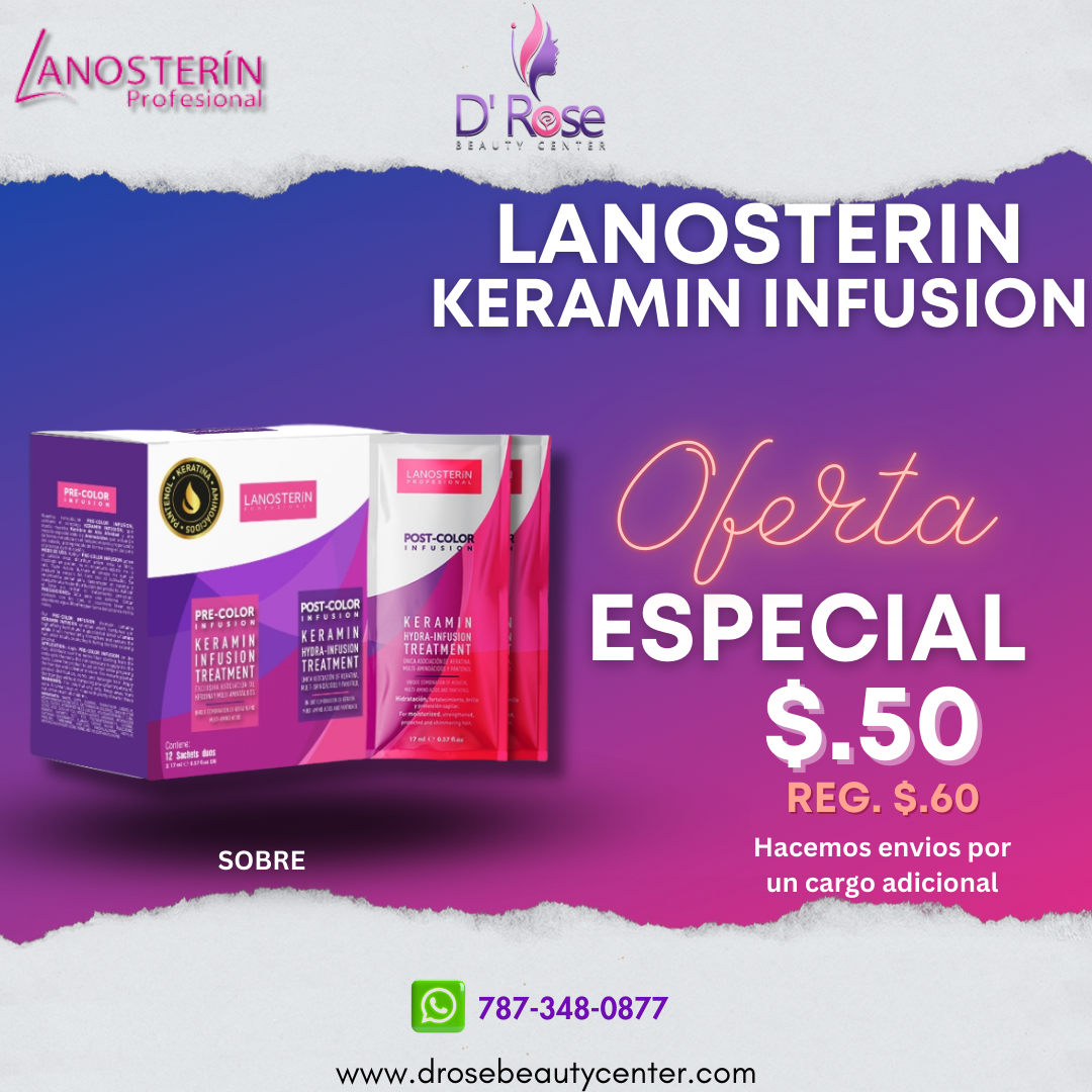 LANOSTERIN PROFESIONAL KERAMIN INFUSION TREATMENT .57OZ 1017001712