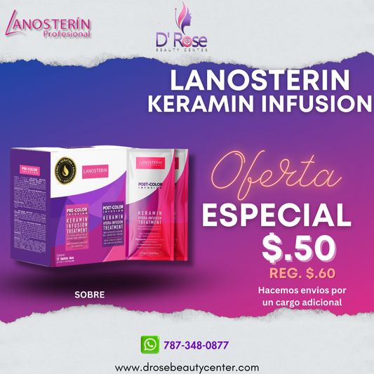 LANOSTERIN PROFESIONAL KERAMIN INFUSION TREATMENT .57OZ 1017001712