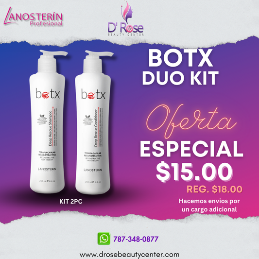LANSOTERIN PROFESIONAL BOTX DEEP RESCUE KIT 2PC LPBDRK2PC