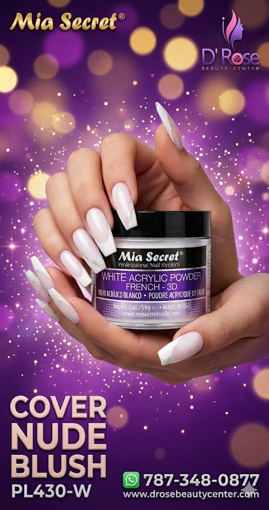 💖✨ Mia Secret® White Acrylic Powder French 3D 2 oz | PL430-W ✨💖